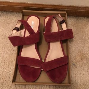 ModCloth suede sandals size 8